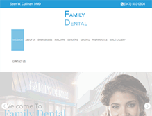 Tablet Screenshot of dentistofglenview.com